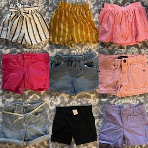 Little girl shorts size 5